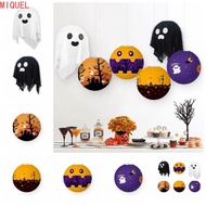 MIQUEL Halloween Paper Lantern, Ghost Paper Festival Ghost Lanterns, Funny Bat Handmade DIY Hallowee
