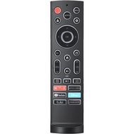 Alat Kawalan Jauh Berlampu Belakang Gantian untuk Hisense Smart Google TV, untuk TV Hisense UHD 4K U
