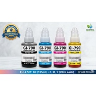 GI-790 Compatible Ink for Canon G1010 G2010 G3010 G4010 G1000 G2000 G3000 G4000 Refill Ink BK/C/M/Y