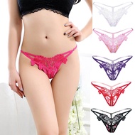 Bluelansie Gstring Massage Thong Lace Underwear Pant Lingerie Women