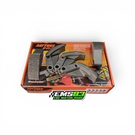 Double clutch lining daytona XMAX ultra drive clutch shoes carbon kevlar clutch shoe