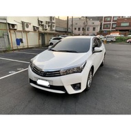 【FB搜尋桃園阿承】豐田 超人氣ALTIS跑7萬 2015年 1.8 白色 二手車 中古車