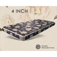 Single REBOND MATTRESS/ REBOND MATTRESS/ TILAM BUJANG/ BED/4 INCH MATTRESS/6FT REBOND MATTRESS/TILAM