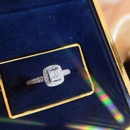 GIA💎公主方鑽石戒指💍