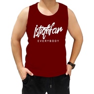 Distro T-shirt Cool Men's Distro SINGLET shirt istigfar screen printing / Cool SINGLET Men's Distro 