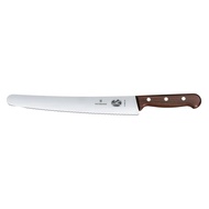 Victorinox Pastry Knife 26cm, Wavy Edge, Rosewood Handle