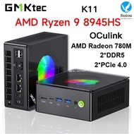GMKtec K11 MINI PC AMD Ryzen 9 8945HS Mini PC AMD Radeon 780M DDR5 32GB 1TB SSD WIFI6 BT5.2 Oculink 