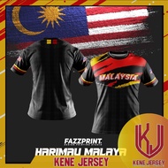 [READY STOCK] FAZZ  HM05 - HARIMAU MALAYA TEAM MALAYSIA RED JERSEY