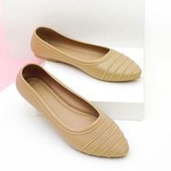 Sepatu Flat Shoes Wanita Formal Casual - Porto NEO - Sepatu Karet Empuk Nyaman Tidak Licin
