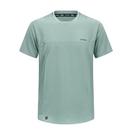 เสื้อยืดแห้งเร็ว Decathlon สำหรับผู้ชาย ฤดูร้อน 2022 เสื้อผ้ากีฬาเทนนิส แขนสั้น คอตั้ง ระบายอากาศได้