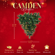 โคมระย้าคริสต์มาสพร้อมไฟ LED Camden - Chandelier Christmas Tree with LED Light | H 90