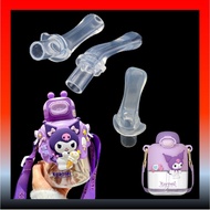 Aikos Factory Coco Sanrio Space Cup 550mL Sanrio Kuromi Genuine Big Belly TRITAN Straw Replacement