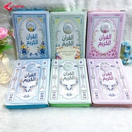 Laskaraksara - Zippered Quran - Pastel Kalep 3 Variation/s Free Write Name on A5 Cover Tajweed Latin