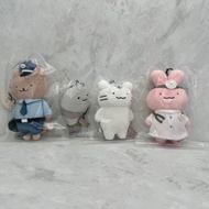 [現貨] 日本白虎與草蝦 公仔掛飾