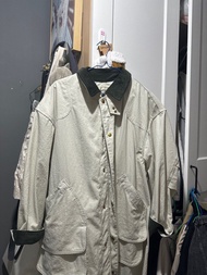 LL Bean 反領長外套