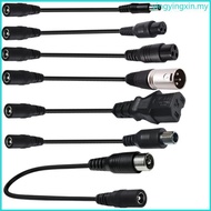YIN Copper Wire DC5521 Adapter Cable Cord Female to Multiple Connector Female Male