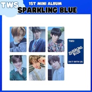 Tws lấp lánh album màu xanh weverse cửa hàng luckydraw photocards shinyu dohoon youngjae hanjin jiho