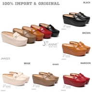 [ORIGINAL] JOANNE High Wedges Shoes Sepatu Wanita #JN4023