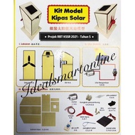 Projek RBT 2022 Terbaru Tahun 5 - Kit Model Kipas Solar ( 1 set lengkap dengan manual dan bahan ) Wa