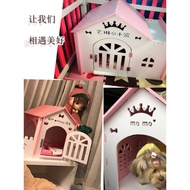 Pet House Dog House Villa House House House House Dog House with Door Indoor Dog House Small Medium-