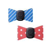 Lourdes - EMS 操肌減肥按摩煲呔套裝｜減肥貼｜修身貼｜減肥機｜按摩器｜按摩機｜增肌器｜微電流按摩｜瘦身｜修身｜減肥機｜增肌（紅色 X 藍色）