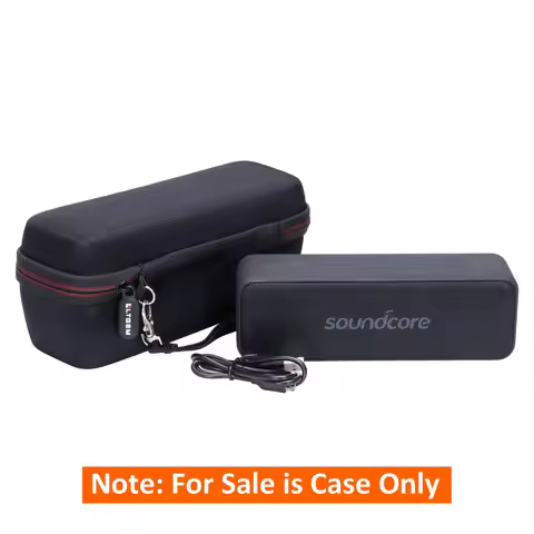 LTGEM Speaker Case for Soundcore Motion B Protective Storage Bag for Indoor and Outdoor Use