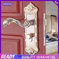 [Iniyexa] Lever Handle Entry Front Door Panel Leverset Lockset, Hom Office, Hotel #6