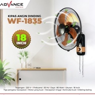 ADVANCE 18 INCH Iron Blade Wall Fan WF-1835 Wall Fan 18 Inch 5 Blades Kipas Dinding Kipas Angin