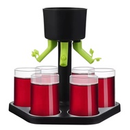 6 Plastic Shot Dispenser with holder Shot Buddy Dispenser Liquor Pourer Shot Glasses Bar Glasses Dis