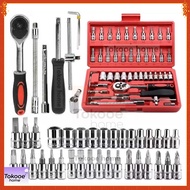 46 PCS Socket Wrench Socket Wrench 46 Pcs Socket Set 1/ 4 SOCKET Wrench SET
