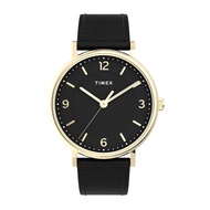 Timex TW2U67600 Southview นาฬิกาข้อมือผู้ชาย สายหนังสีดำ