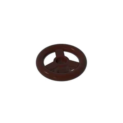 Gobricks 30663 10PCS Steering Wheel Small Bricks Parts with 2 Studs Diameter MOC Building Block Vehi
