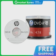 HP | Hp Dvd-R 4.7Gb 16X 50-Pack Cake Box / Blank Dvd Cd