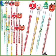 caislongs  16 Pcs Holiday Christmas Pencil Pencils for Kids School Gift Cartoon Student