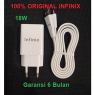 INFINIX Charger 18W Fast Charging ZBQC18EU + Micro USB Original 100%