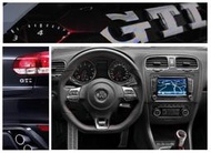 CHERIO  Volkswagen 大眾原廠正品 GTI 字樣  車貼 GOLF GTI PLUS POLO LUPO