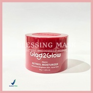 Glad2glow Peach Retinol Moisturizer - 30gr | Retinol & HPR Brightening Face
