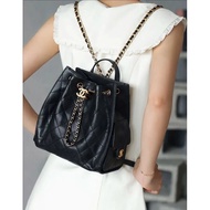 Chanel Backpack Medium Women's Black 25Bag Backpack Chanel 25Bag Backpack Chanel [Chanel] Particle E
