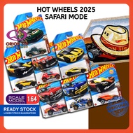 Hot Wheels 2025 Safari Mode Porsche 911/ Lamborghini Huracán/ Big-Air Bel-Air/ Amaru GTC/ Lil' Roar