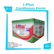 CONTINUOUS FORM J-PLU 9/12" X 11"/4 (WARTEL) 2 PLY (K2 WARTEL) - BOX