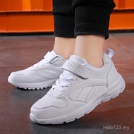 White Sneakers For Children Shoes School Shoes Boy hook and loop Sport Shoes Running Shoes Girls Sne