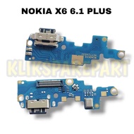 Nokia X6 6.1 Charger Connector Plus Usb Pcb Board Charging Board