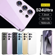 S24Ultra 3G 4G New Style 22cm incell Phone 15GB+1TB Android Smartphone