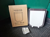 全新-廚房壁掛式 可折疊垃圾桶,灰白色, Foldable, Wall-mounted rubbish bin  $20