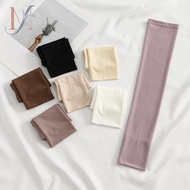 LMLAVEN Sun Protection Cooling Armsleeves Plain Arm Socks Amboss Summer Sunscreen Arm Sleeves Daily 