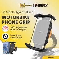 REMAX Rear View Mirror Hand Phone Holder For Motorcycle Side Mirror Motorbike Fhone Rider Bracket Fo