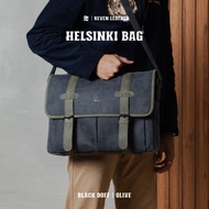 Reven leather - Tas kerja pria kulit asli  tas laptop helsinki