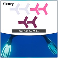 fixory 2pcs Diving Fin Holder Clips, Rubber Fin Straps, Swimming Paddle Straps, Diving Fin Straps fo