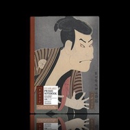 TACCIA 日本浮世繪 東洲齋寫樂 奴江戶兵衛 A5橫線筆記本