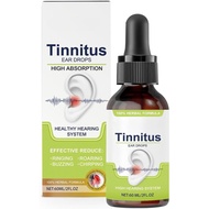 Tinnitus Relief for Ringing Ears - Ear Drops to Reduce Noise, he Clogged Ears and Promote Clear Hear